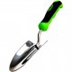 Stainless Steel Double-Ended Hoe & Hand Shovel - Factory Direct Garden Trowel for Digging & Weeding