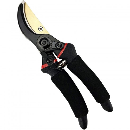 Heavy-Duty Pruning Shears - Factory Direct Bypass Pruners for Thick Branches, Bonsai & Vineyards