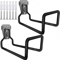 Factory Direct Garden Hose Holder - Wall-Mounted Hook for Water Hoses, Bicycles & Garage Storage