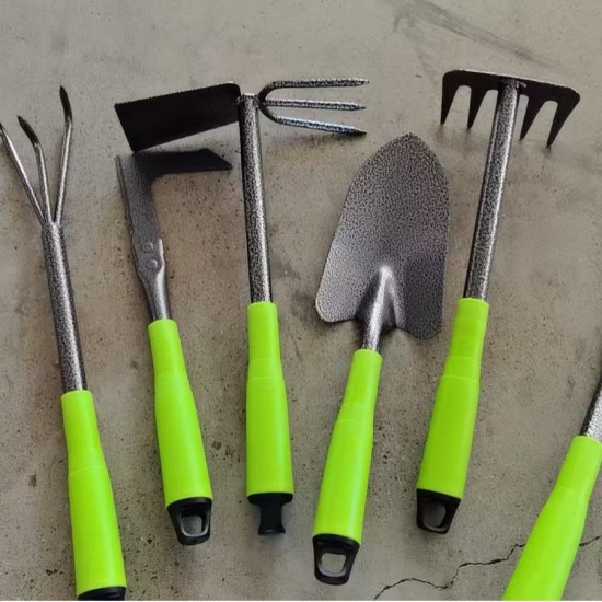 6 Pcs Garden Tool Set - All-Purpose Gardening Kit for Planting & Maintenance (Factory Direct)