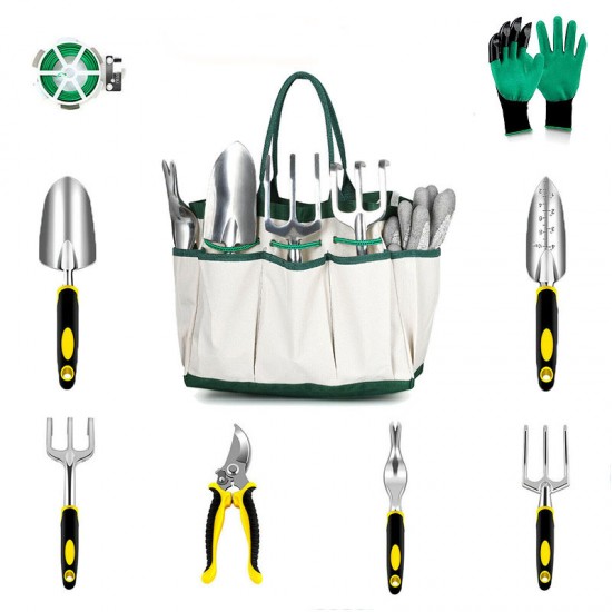11Pcs Garden Tool Set - Factory Direct Shovel-Included Gardening Kit for All Seasons