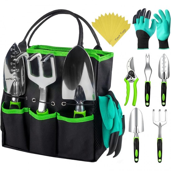 22 Pcs Gardening Tools Set - Large Comprehensive Garden Kit (Factory Direct)