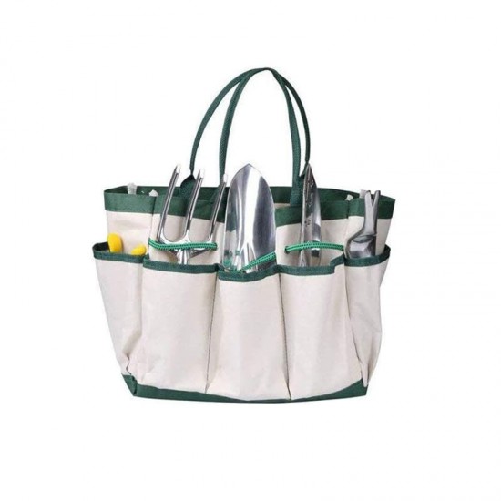 Aluminum Alloy Garden Tools Set with Canvas Bag - Includes Garden Shears for Horticulture (Factory Direct)