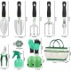 Factory Direct Garden Tool Set 11 Pieces - Heavy-Duty Gardening Kit for Outdoor Yard Maintenance