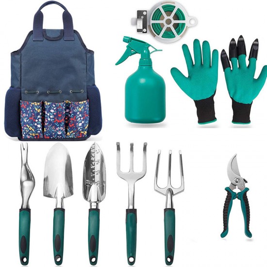 Factory Direct 26Pcs Garden Tool Set - Complete Gardening Kit for Home & Commercial Maintenance