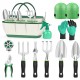 Factory Direct Garden Tool Set 11 Pieces - Heavy-Duty Gardening Kit for Outdoor Yard Maintenance