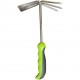 Stainless Steel Double-Ended Hoe & Hand Shovel - Factory Direct Garden Trowel for Digging & Weeding