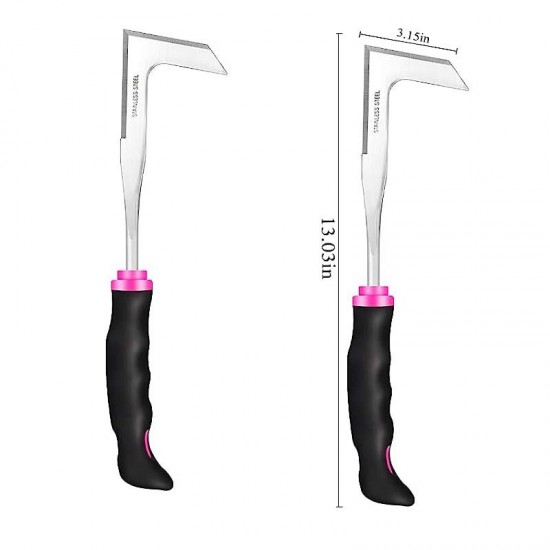 Hot Sale Crack Weeder - Factory Direct Curved Hook Weeding Tool & Grass Cutter for Narrow Gaps