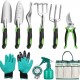 Factory Direct 10Pcs Aluminum Garden Tool Set - Lightweight Durable Gardening Essentials
