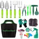 11Pcs Aluminum Alloy Agricultural & Garden Tools Set - Factory Direct All-in-One Horticulture Kit