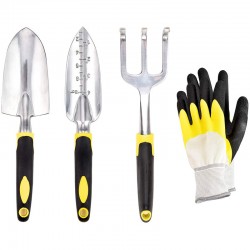 3PCS Aluminum Alloy Garden & Agricultural Tools Set - Multi-Purpose Planting Kit (Factory Direct)