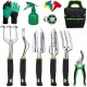 11Pcs Aluminum Alloy Agricultural & Garden Tools Set - Factory Direct All-in-One Horticulture Kit