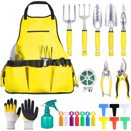 33Pcs Garden Tool Set - Factory Direct Large-Scale Gardening Combo for Professional Use