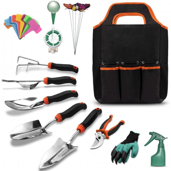10PCS Stainless Steel Garden Tools Set - Premium Horticulture Kit (Factory Direct)