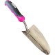 Stainless Steel Double-Ended Hoe & Hand Shovel - Factory Direct Garden Trowel for Digging & Weeding