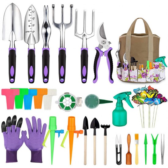 22 Pcs Gardening Tools Set - Large Comprehensive Garden Kit (Factory Direct)