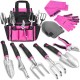 7-Piece Stainless Steel Garden Tool Set - Factory Direct Kit with Gloves, Pruners & Garden Tools