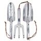 3-Piece Full Aluminum Garden Tool Set - Factory Direct Durable Lightweight Gardening Kit