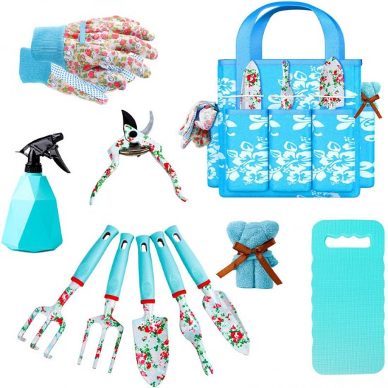 11Pcs Gardening Tools Set with Branch Tying Machine - Hot Selling Outdoor Garden Kit (Factory Direct)