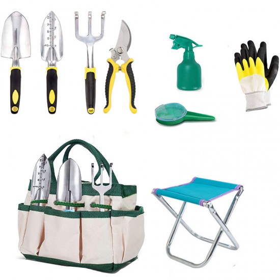 11Pcs Garden Tools Set - Comprehensive Horticulture Kit (Factory Direct)