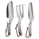 3-Piece Full Aluminum Garden Tool Set - Factory Direct Durable Lightweight Gardening Kit