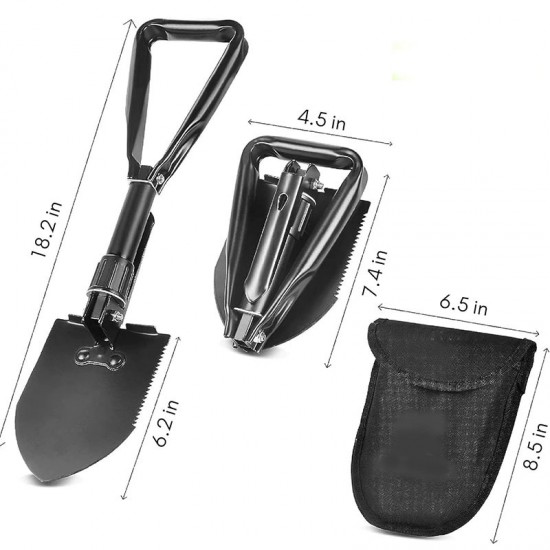 Hot Selling Outdoor Multi-Functional Camping Shovel - Heavy-Duty Tactical Shovel (Factory Direct)
