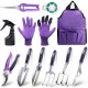 Factory Direct Garden Tool Set 11 Pieces - Heavy-Duty Gardening Kit for Outdoor Yard Maintenance