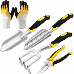 3PCS Aluminum Garden Tool Set - All-Purpose Horticulture Kit (Factory Direct)