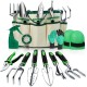 Factory Direct Garden Tool Set 11 Pieces - Heavy-Duty Gardening Kit for Outdoor Yard Maintenance