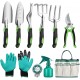 Factory Direct 10Pcs Aluminum Garden Tool Set - Lightweight Durable Gardening Essentials
