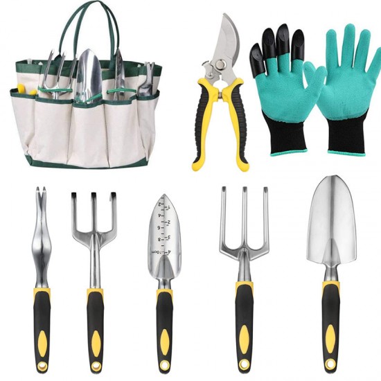 11Pcs Garden Tools Set - Comprehensive Horticulture Kit (Factory Direct)